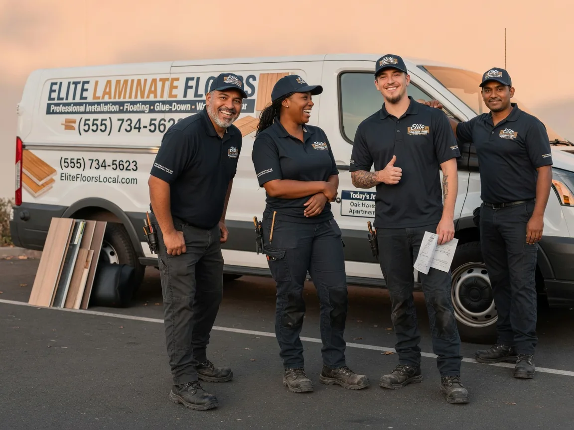 Laminate flooring installation company in Latham, OH